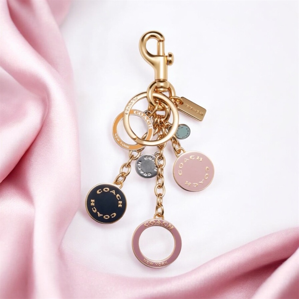 Coach Circle Cluster Bag Charm